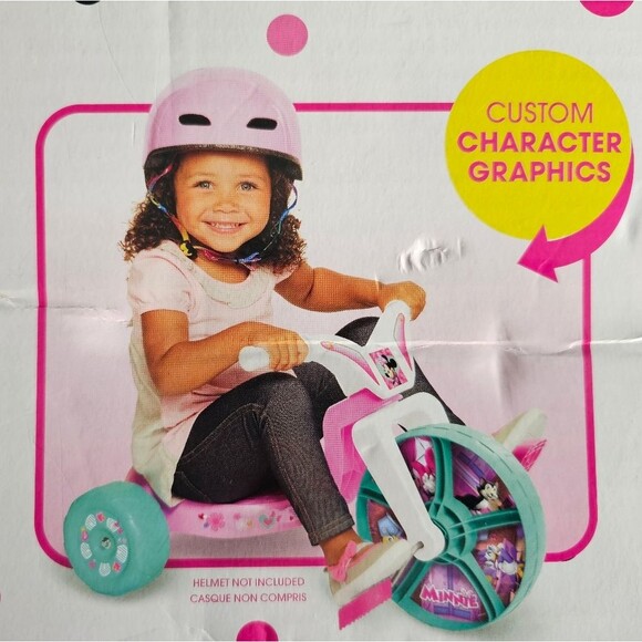 Disney Junior Minnie Mouse Cruiser Trike Bike Ages 2-4 Custom Character Ride New - Picture 10 of 12